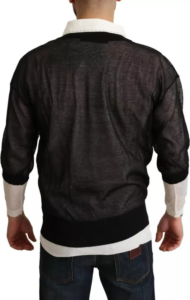 Dolce & Gabbana V-neck shirt sweater one piece