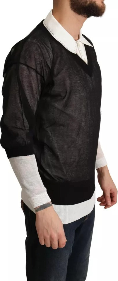 Dolce & Gabbana V-neck shirt sweater one piece