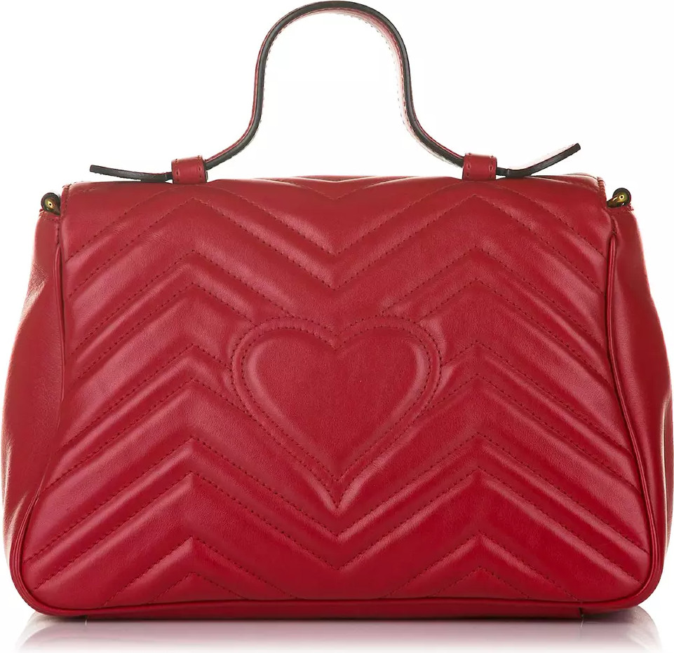 Crossbody sumkasi Gucci Zamonaviy Chevron Sing'dirilgan