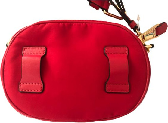 Belbog' sumkasi Moschino Couture! Chic kashtado'zli neylon bel sumkasi