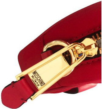Belbog' sumkasi Moschino Couture! Chic kashtado'zli neylon bel sumkasi
