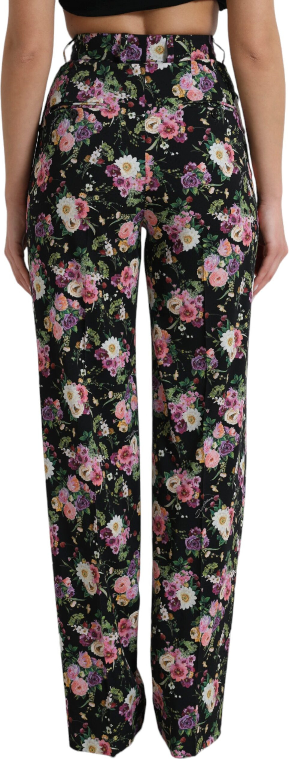 High Waist Wide Leg Pants Dolce & Gabbana