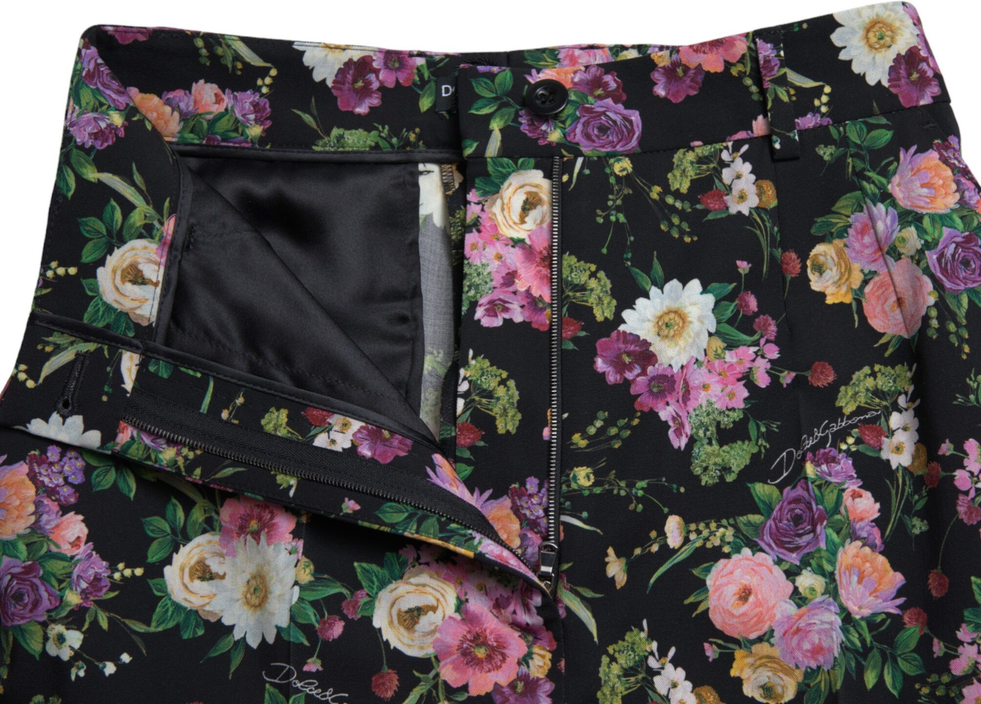 High Waist Wide Leg Pants Dolce & Gabbana