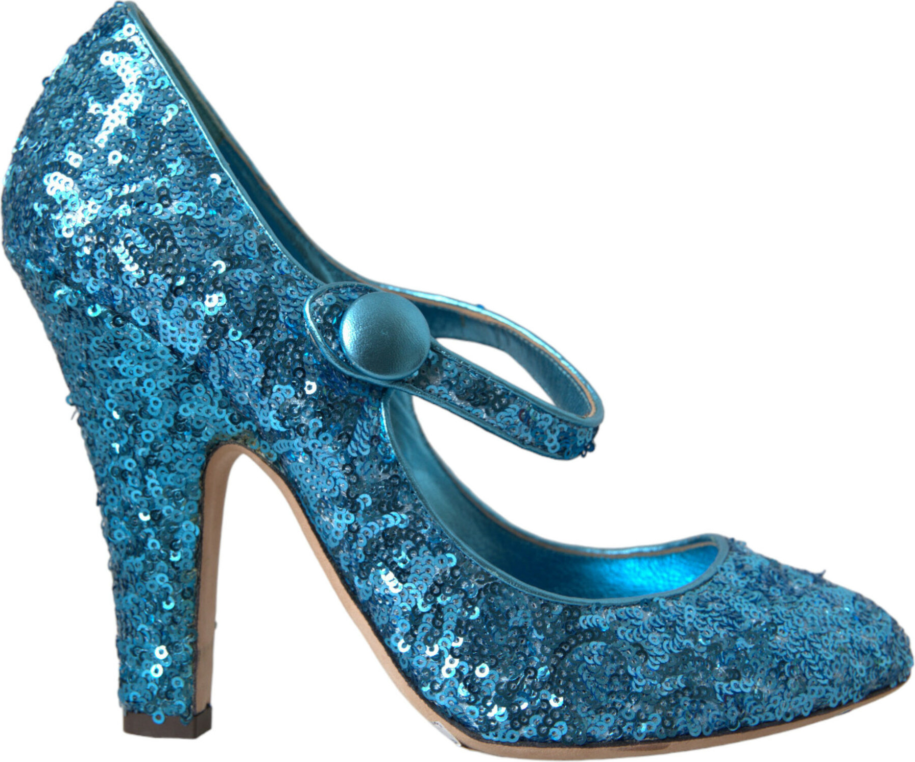 Dolce & Gabbana Mary Jane Sekinli Baland Pos̠na