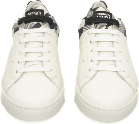 White Calfskin Men Sneaker CERRUTI 1881
