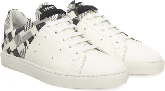 White Calfskin Men Sneaker CERRUTI 1881