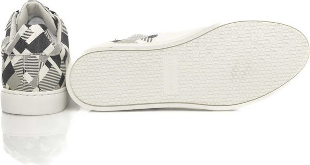 White Calfskin Men Sneaker CERRUTI 1881