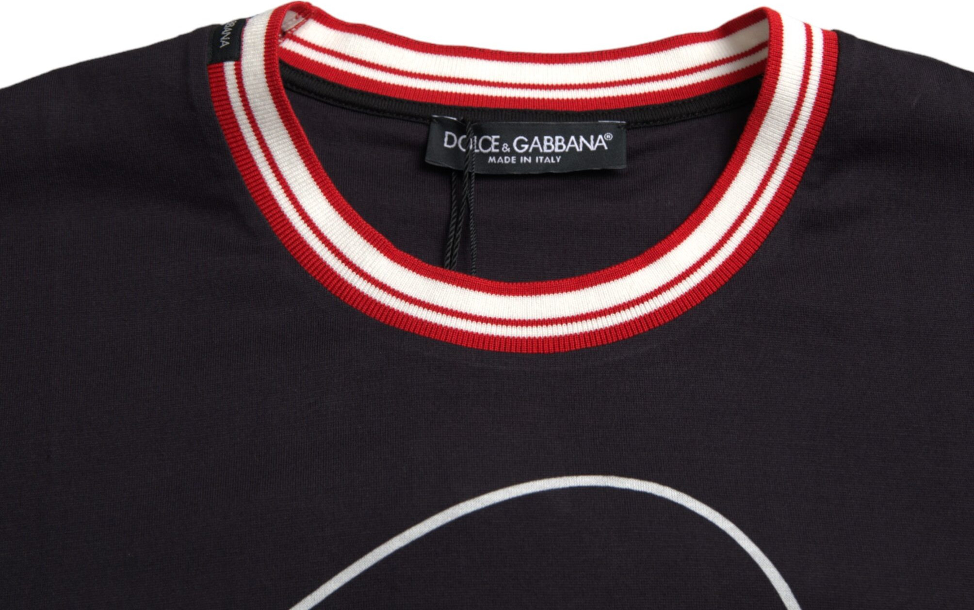 T-shirt Dolce & Gabbana Black Cotton 2019 Year of the Pig