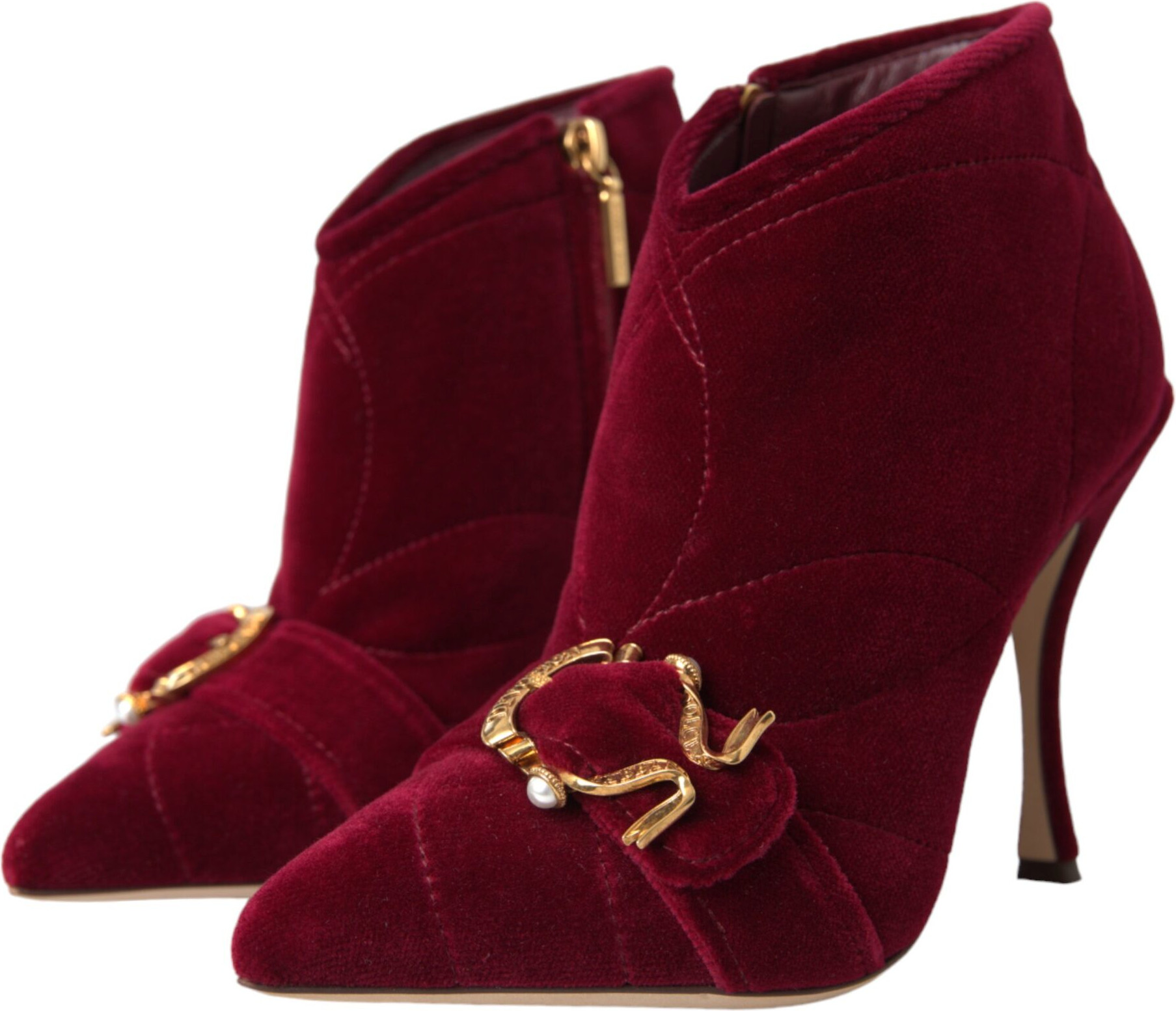 Velvet Boots Shoes Dolce & Gabbana