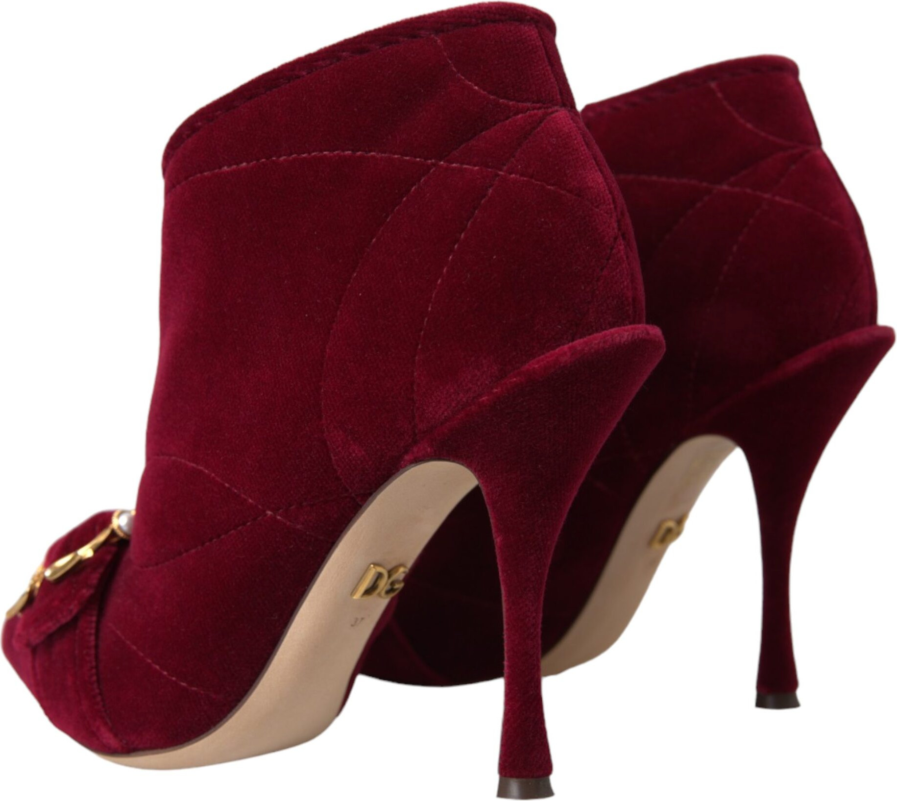 Velvet Boots Shoes Dolce & Gabbana
