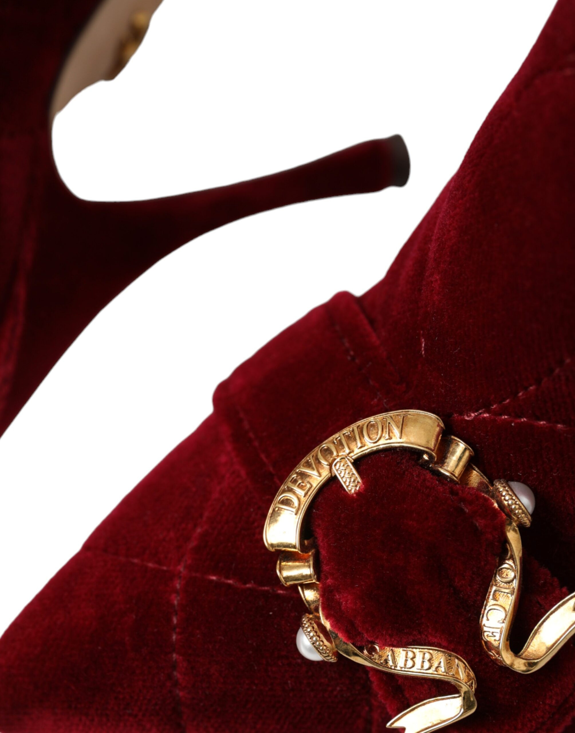 Velvet Boots Shoes Dolce & Gabbana