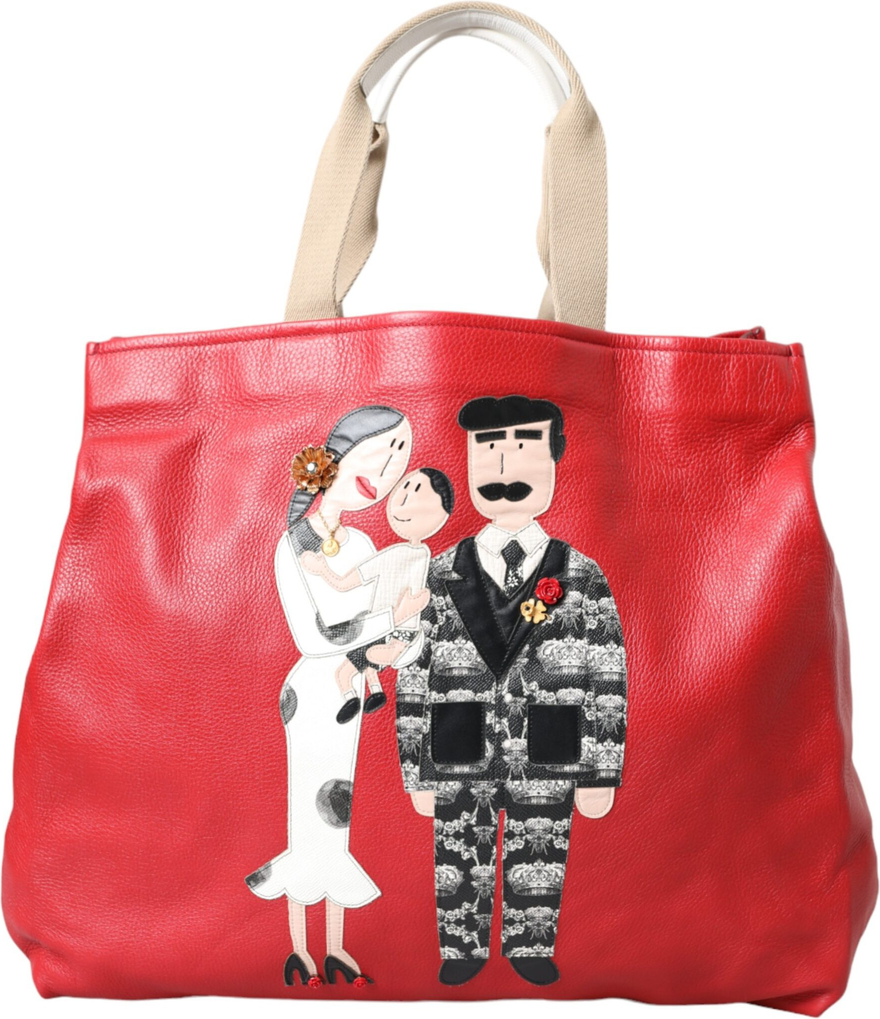 Tote Bag Dolce & Gabbana #DGFamily Patch Shopping Tote Bag