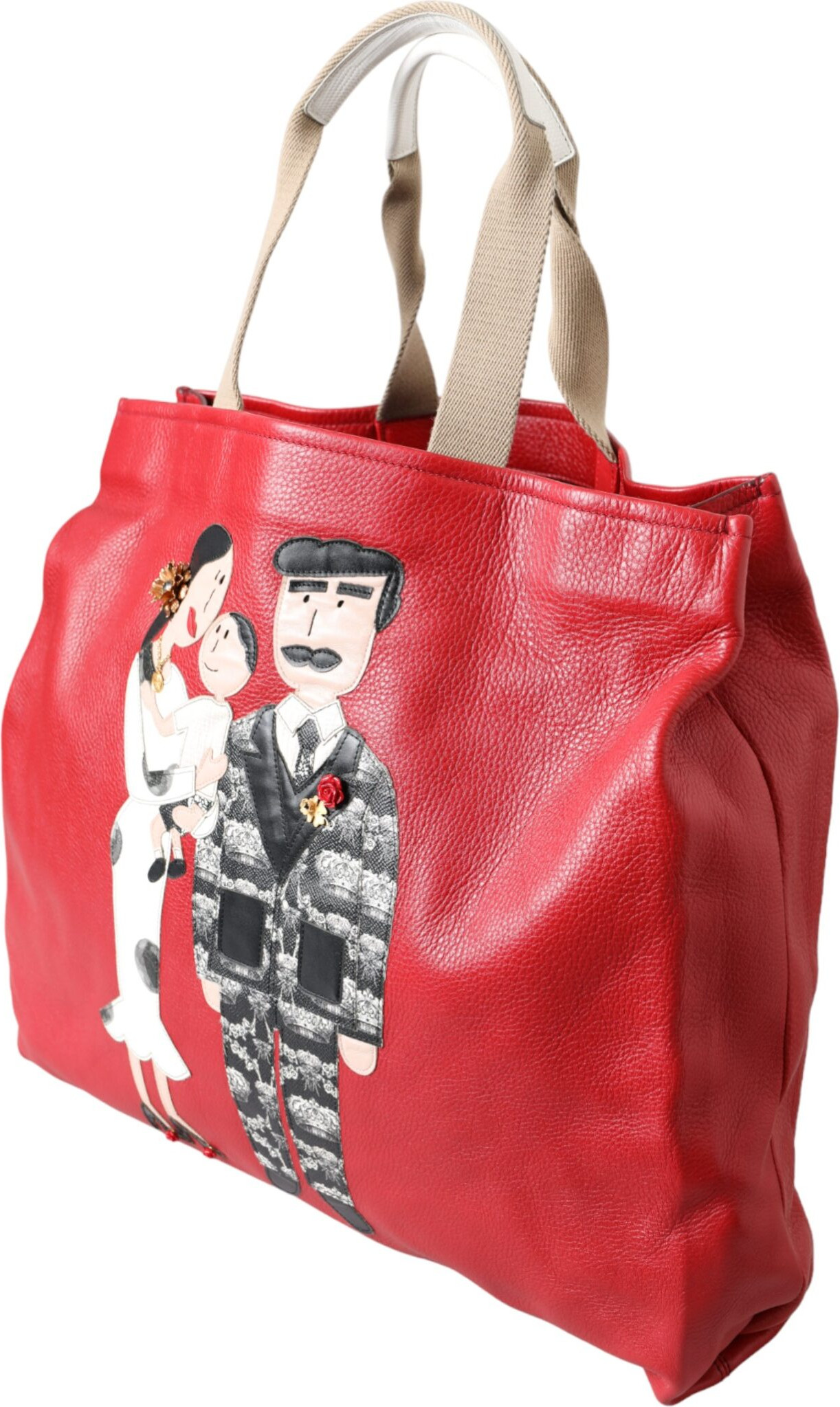 Tote Bag Dolce & Gabbana #DGFamily Patch Shopping Tote Bag
