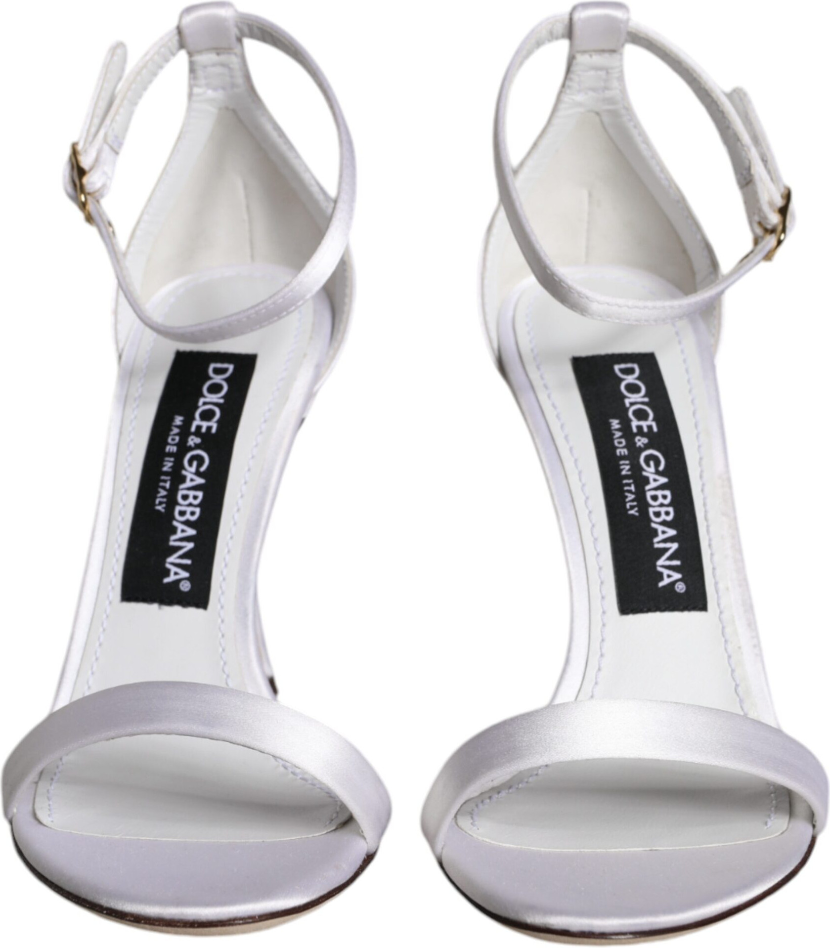 White KEIRA Heels Sandals Dolce & Gabbana