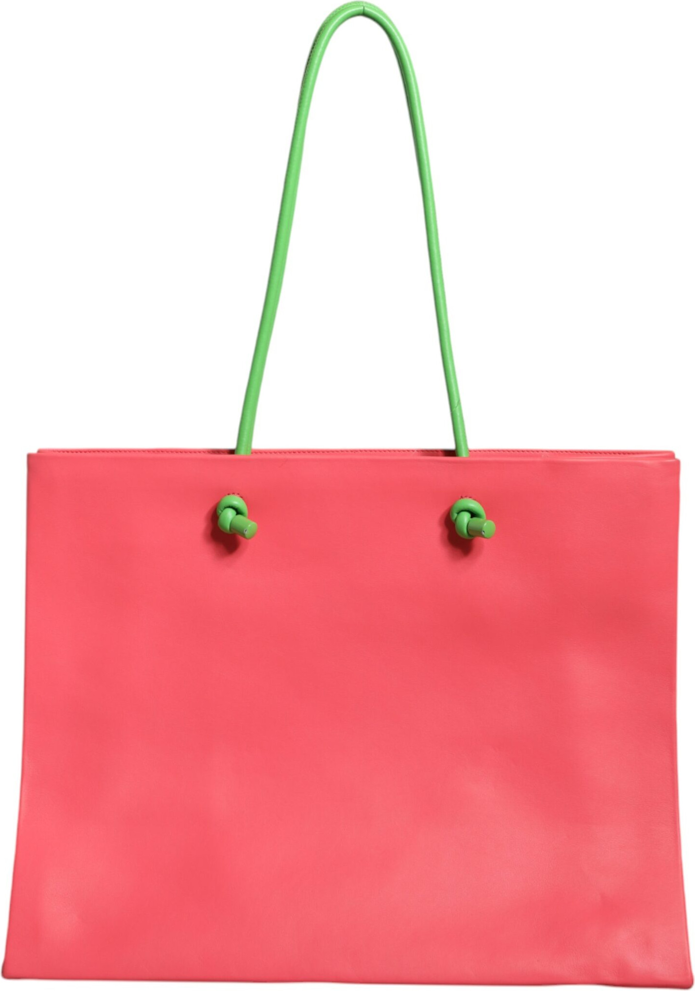 Tote Bag Alberta Ferretti Pink Leather Weekend Wednesday Shopping Tote Bag