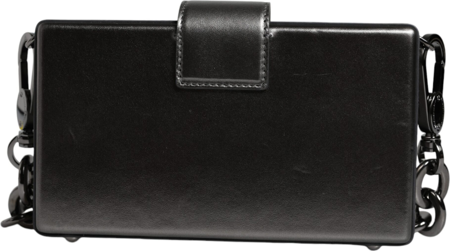 Shoulder Bag Dolce & Gabbana Metallic Gray DG BOX