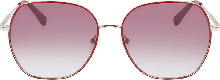 Sunglasses Longchamp Red Metal