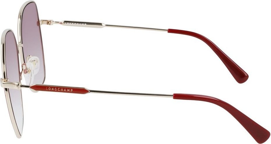 Sunglasses Longchamp Red Metal