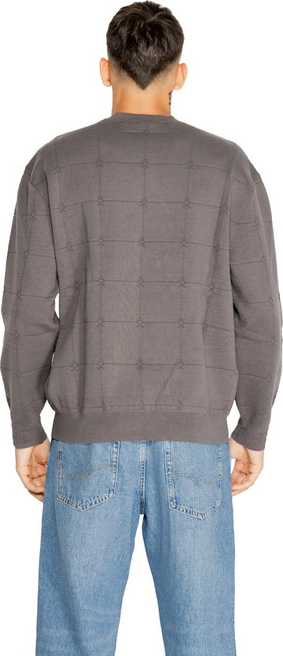 Armani Exchange dan kulrang paxta sviter