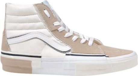 Кроссовки Vans Бежевые Высокие Кожаные