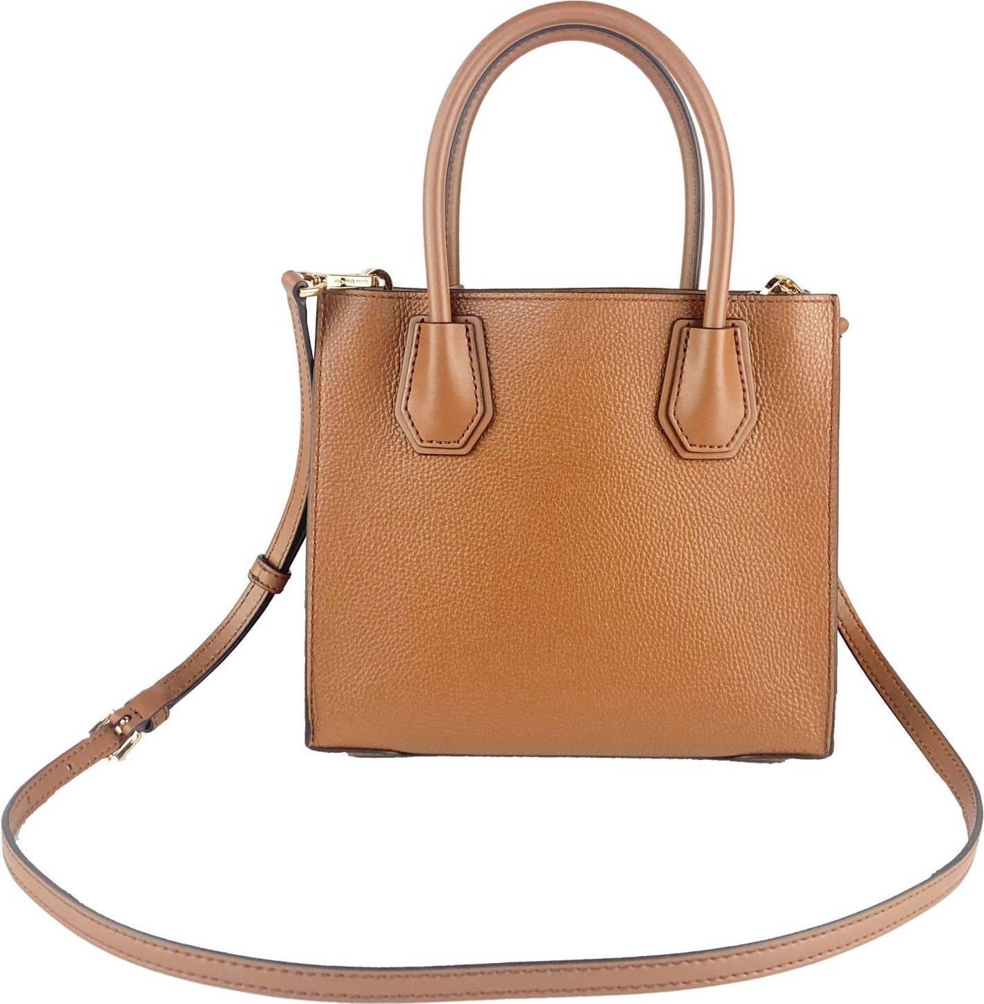 Crossbody Handbag Michael Kors Mercer Medium Luggage