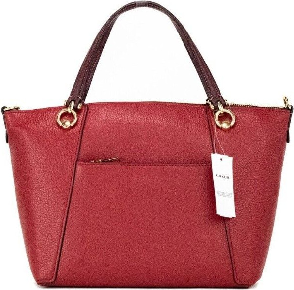 Satchel Handbag Coach Colorblock