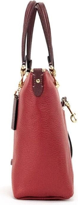 Satchel Handbag Coach Colorblock