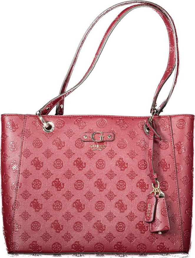 Handbag Guess Shoes Red Polyethylene