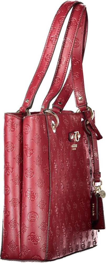 Handbag Guess Shoes Red Polyethylene