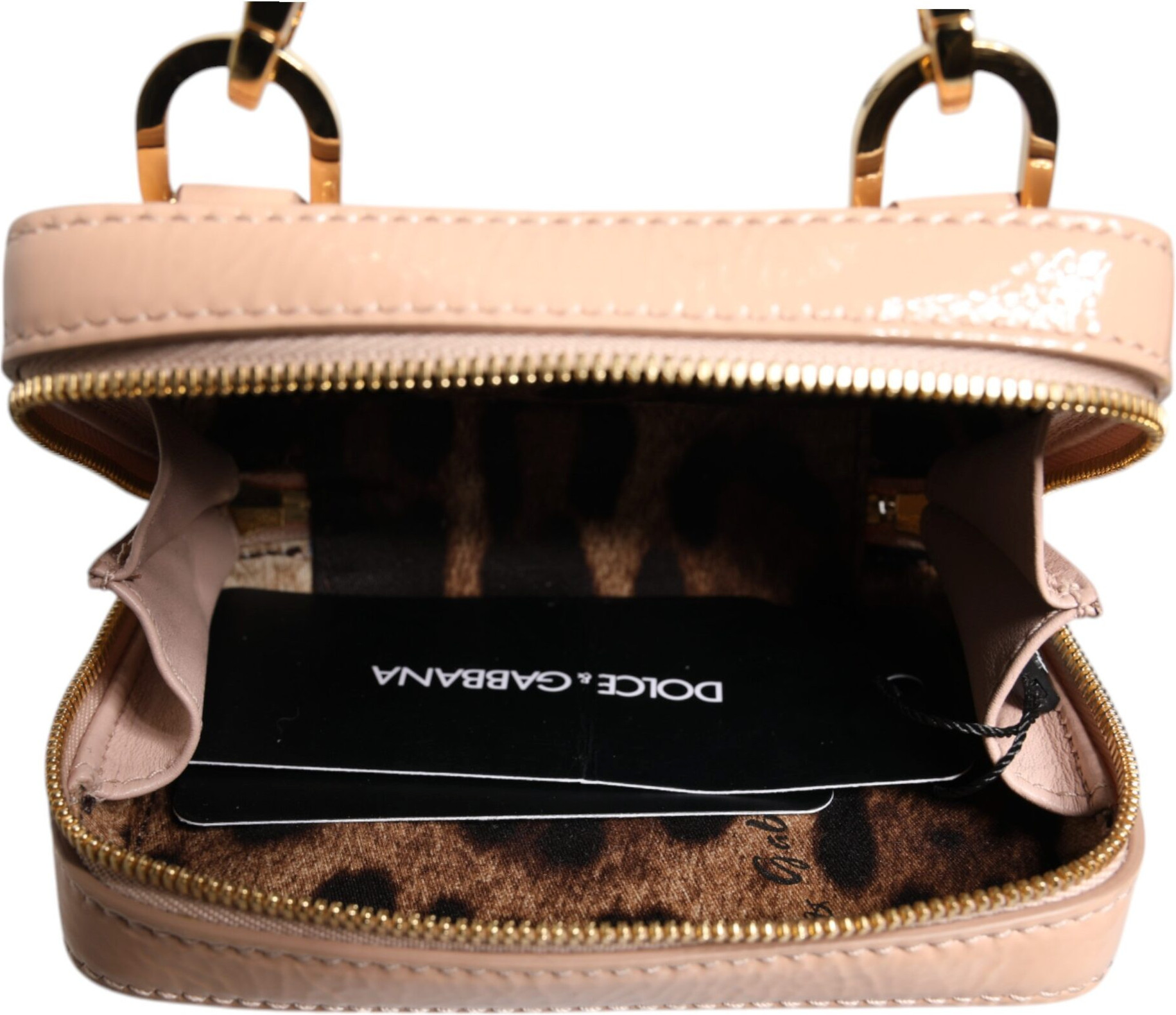 Crossbody Bag Dolce & Gabbana Logotipli Krem Rangi Logotipli SUMKA