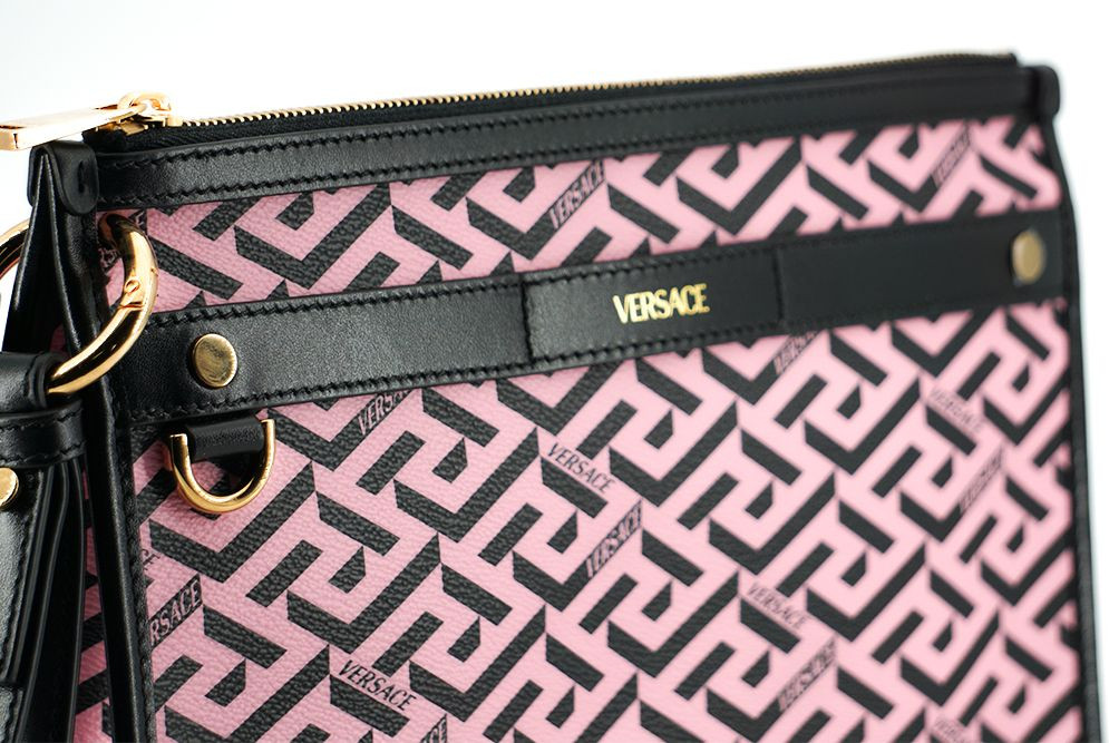 Qo'l sumkasi Versace Greca Signature