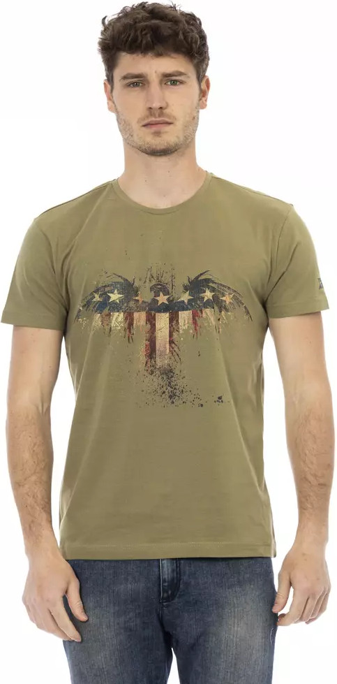 Футболка Trussardi Green Cotton
