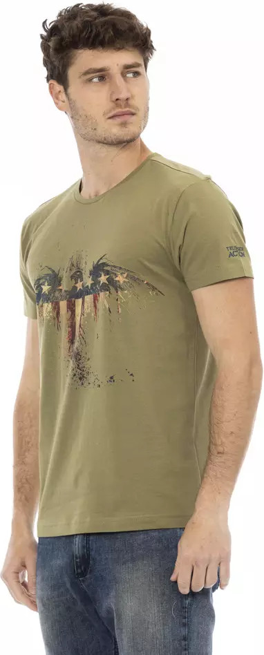 Футболка Trussardi Green Cotton