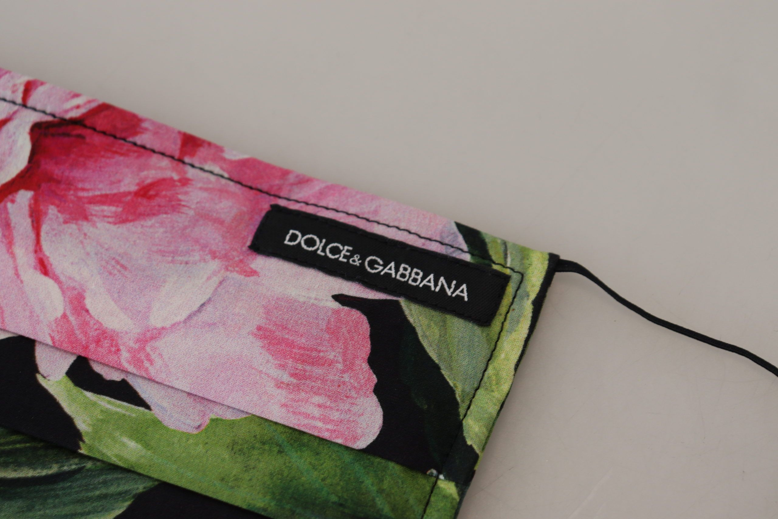 Dolce & Gabbana Aksessuar Shartli Gul Bosma Yuz Maskasi