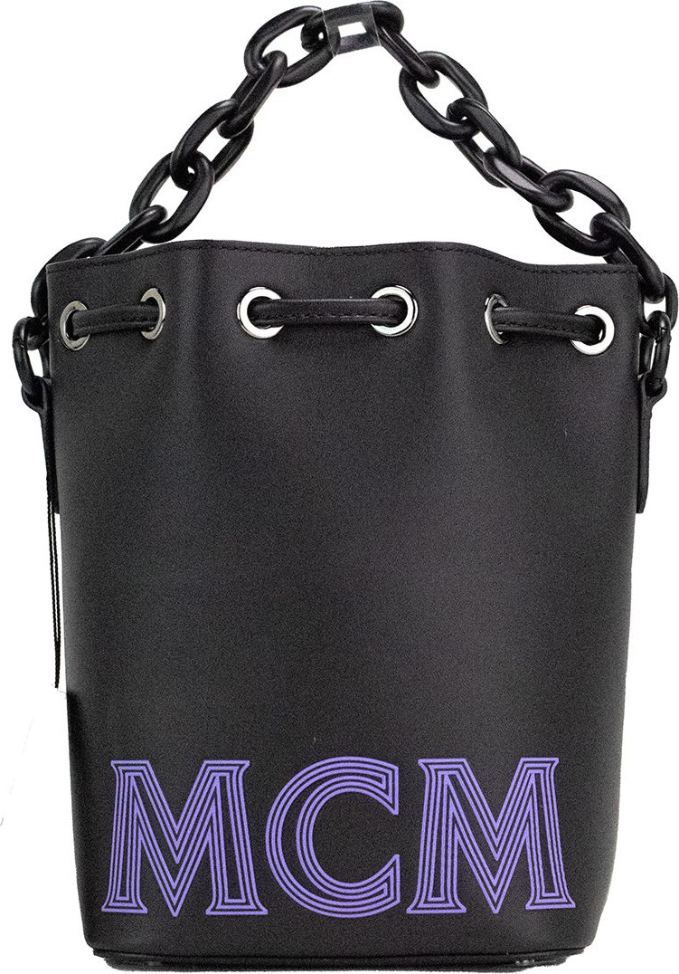Сумка MCM Mini Chain Bucket со шнурком через плечо