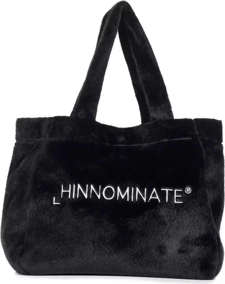 Сумка-шоппер HINNOMINATE Элегантная сумка-шоппер из искусственного меха с вышитым логотипом