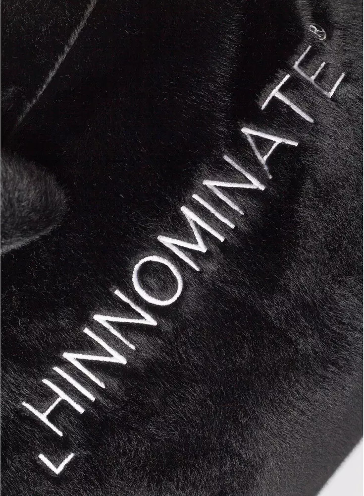Сумка-шоппер HINNOMINATE Элегантная сумка-шоппер из искусственного меха с вышитым логотипом