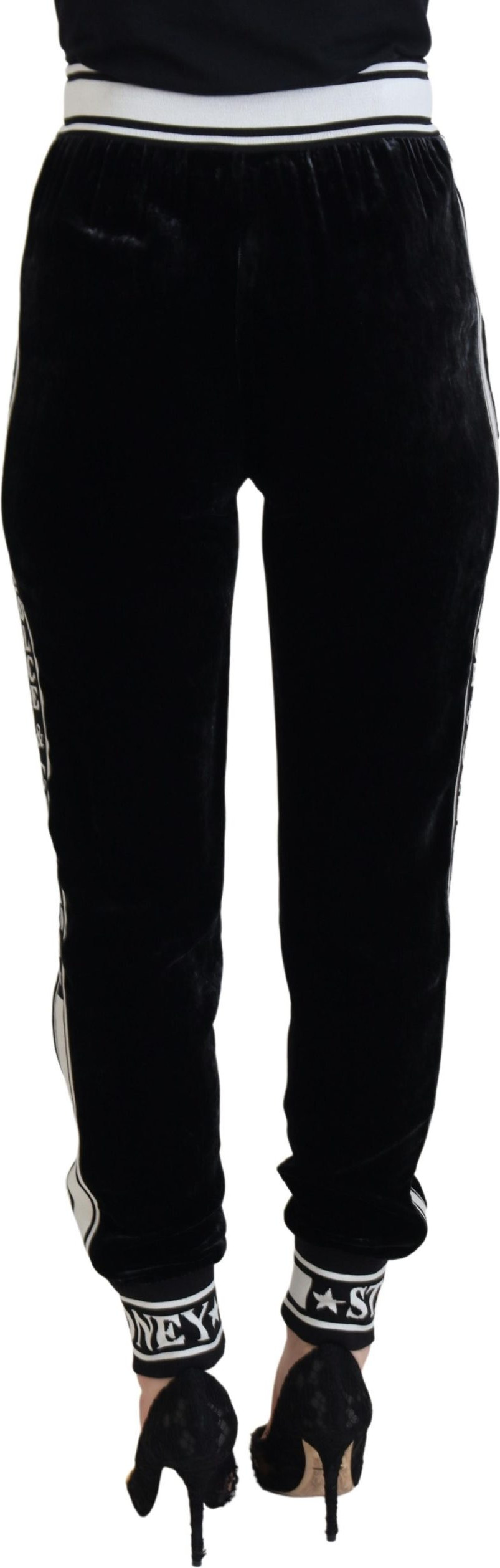 Velvet Trouser Pants Dolce & Gabbana