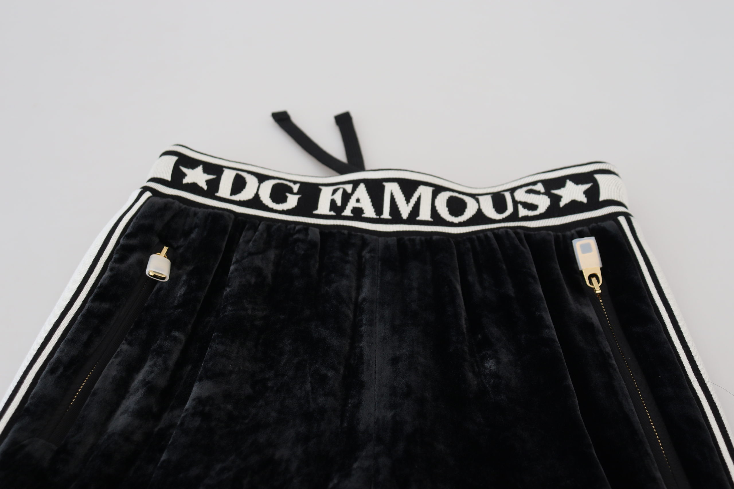 Velvet Trouser Pants Dolce & Gabbana