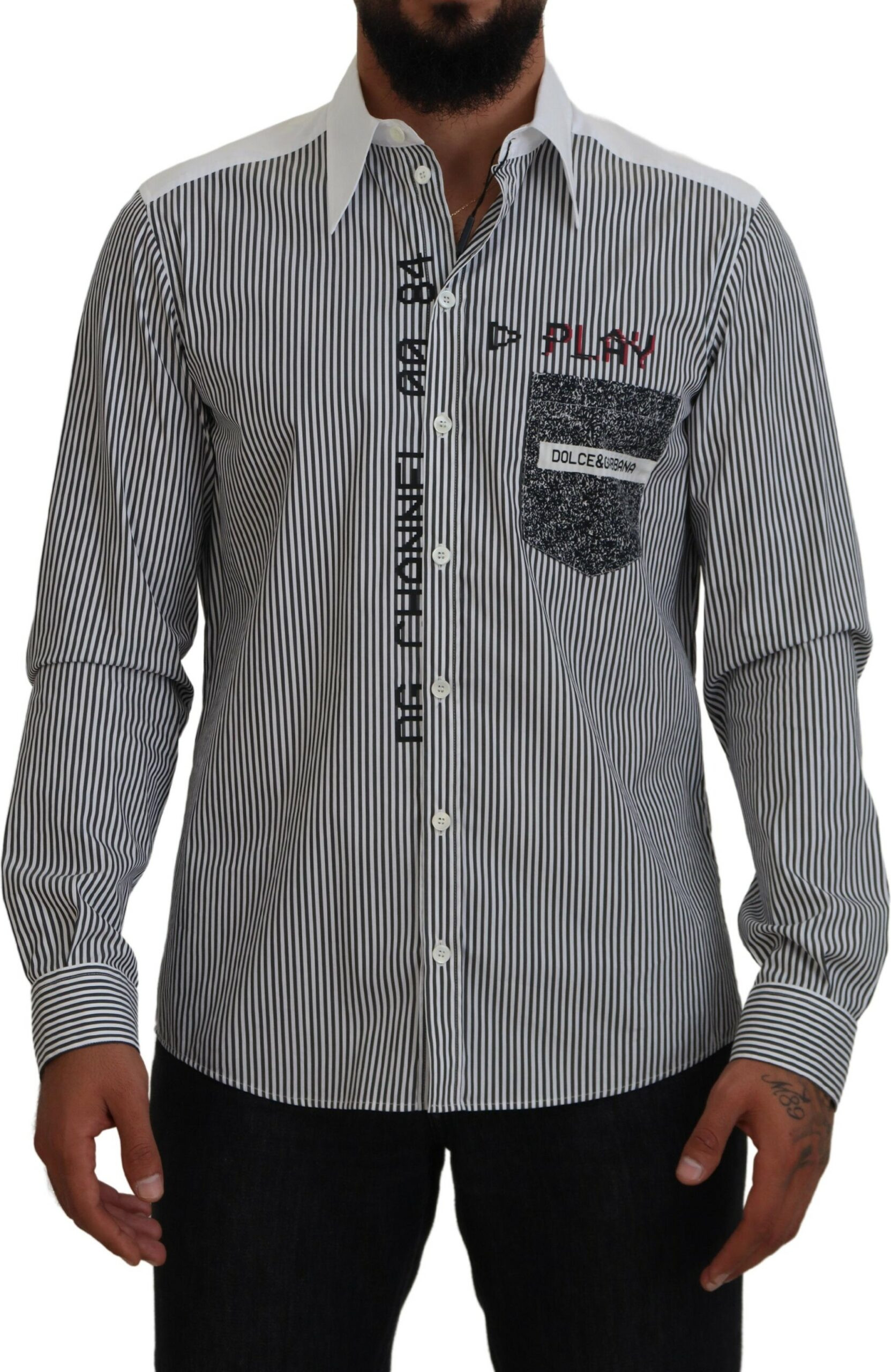 Dolce & Gabbana'dan casual uzun yengli ko'ylak