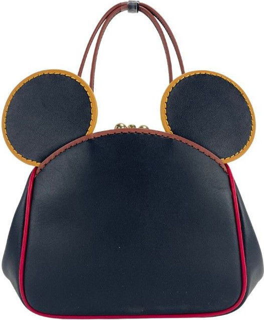 Crossbody Sumkasi Coach Mickey Mouse X Keith Haring Kichik Charmli Zamokli Charmli Charm