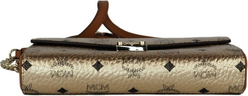 Crossbody sumkasi MCM O'rtacha Signature Diamond Logotipli