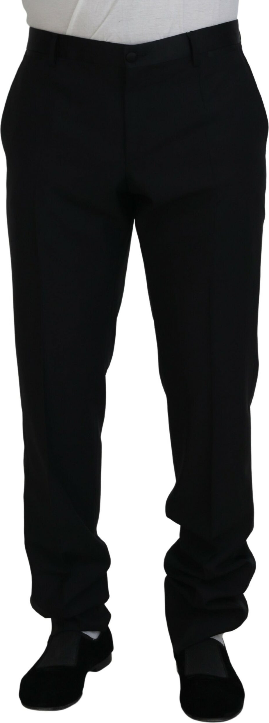 Dress Wool Silk Trouser Pants Dolce & Gabbana