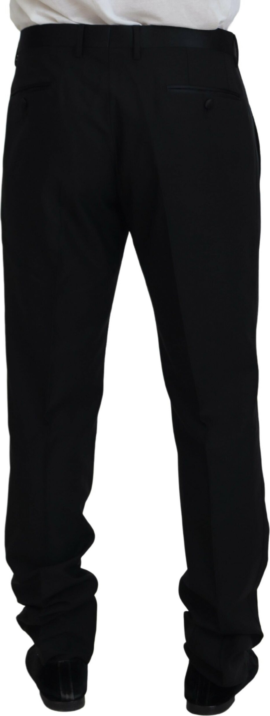 Dress Wool Silk Trouser Pants Dolce & Gabbana