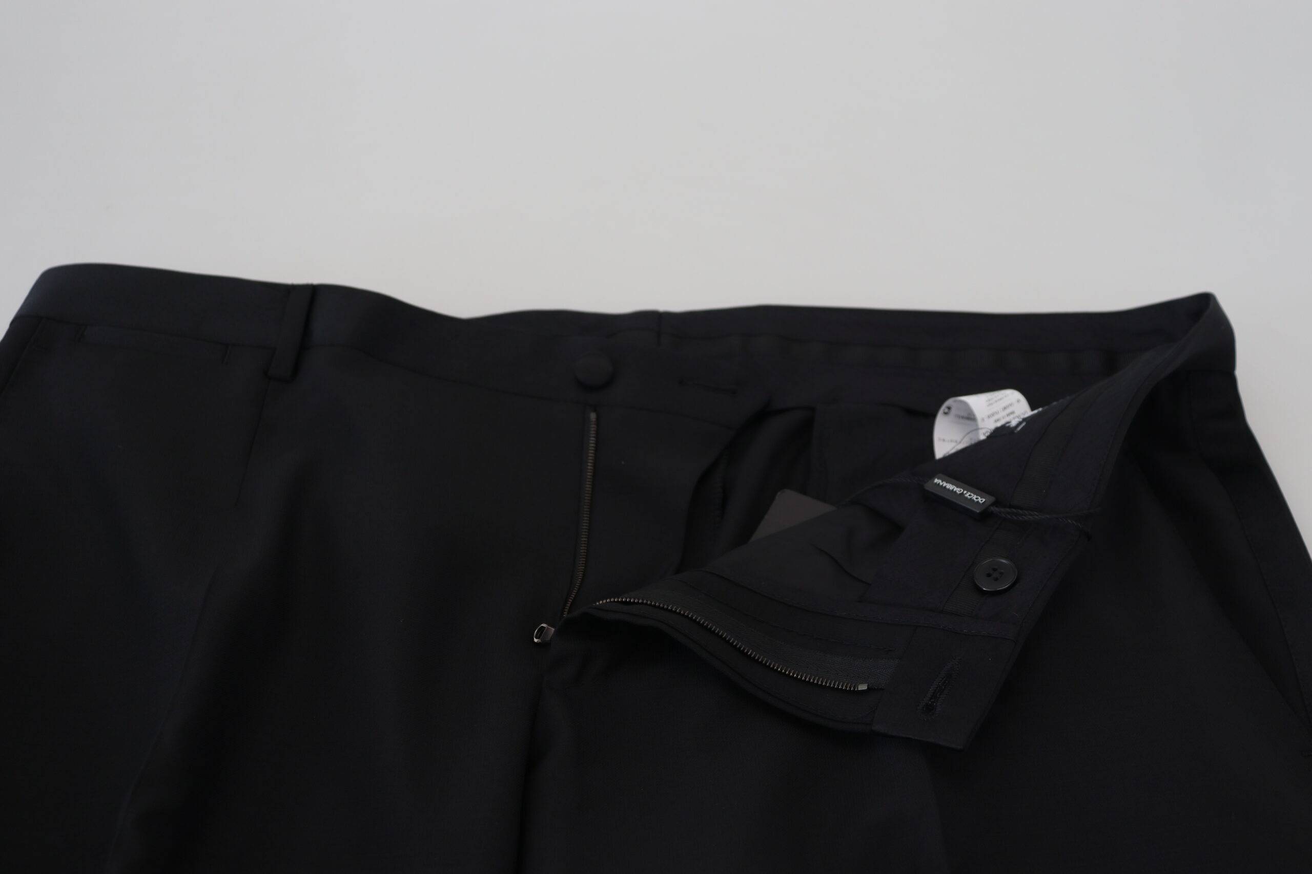Dress Wool Silk Trouser Pants Dolce & Gabbana