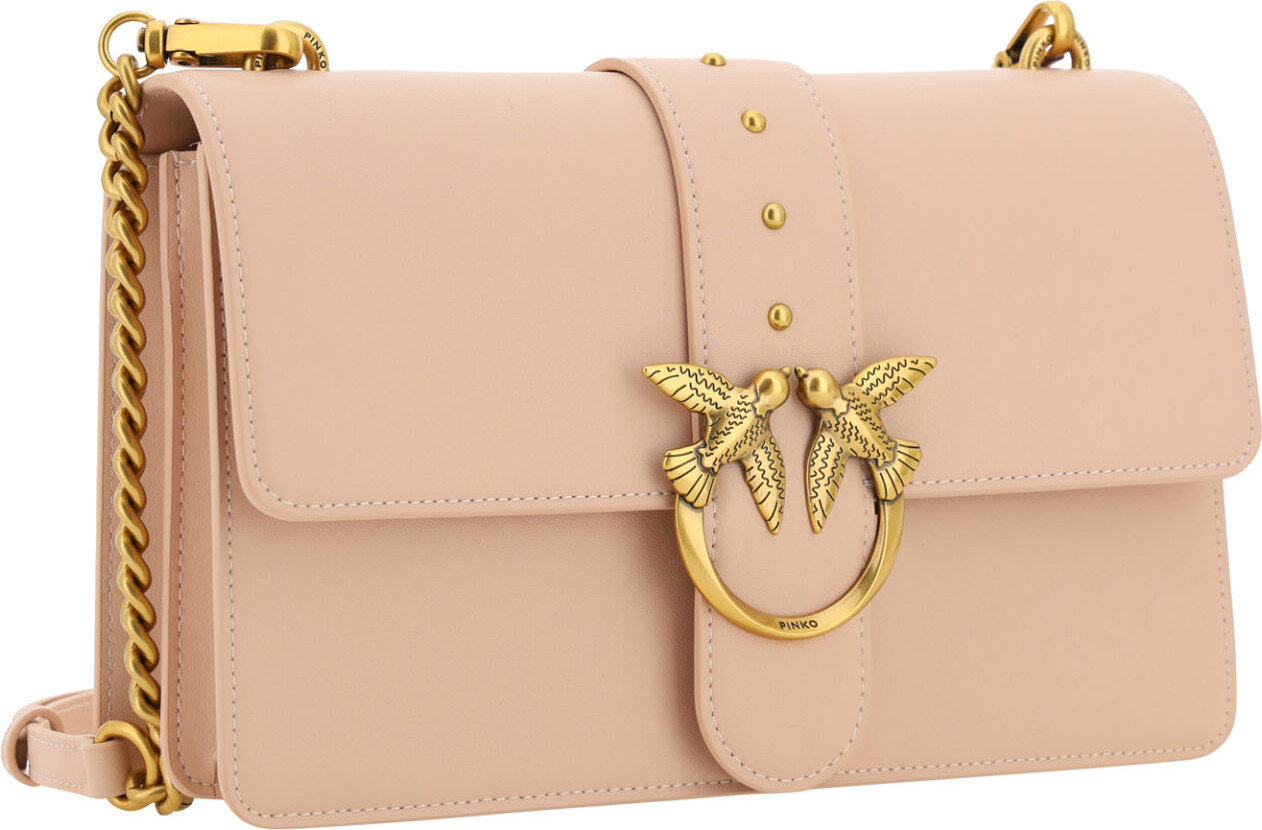 Shoulder Bag Pinko Chic Cipria Classic