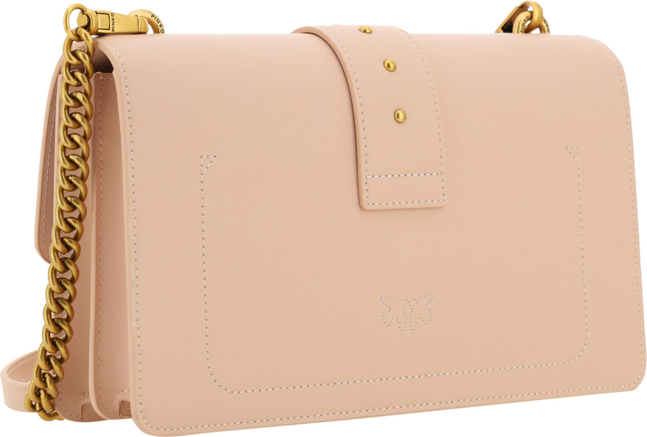 Shoulder Bag Pinko Chic Cipria Classic