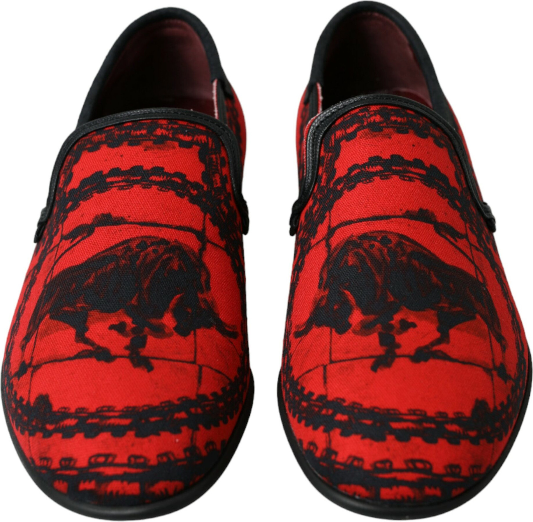 Loafers Dolce & Gabbana Qizil Qora Torero