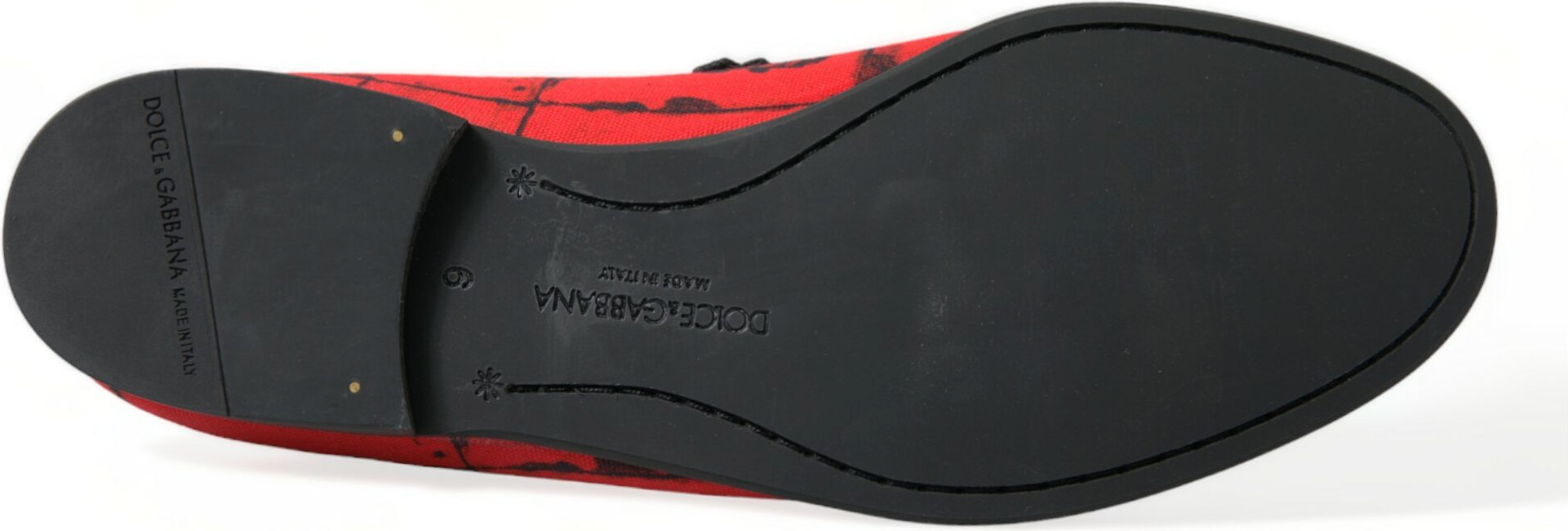 Loafers Dolce & Gabbana Qizil Qora Torero