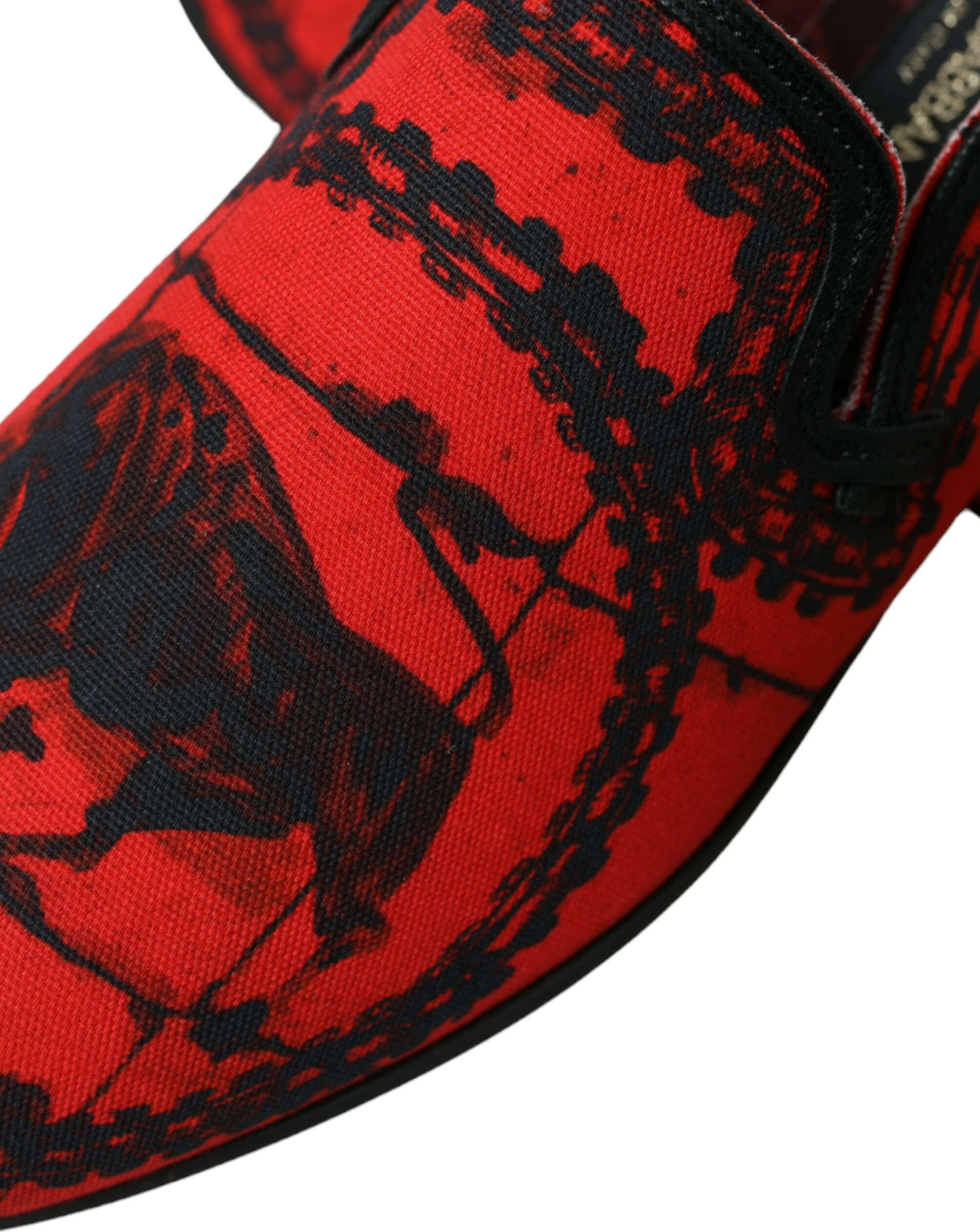 Loafers Dolce & Gabbana Qizil Qora Torero
